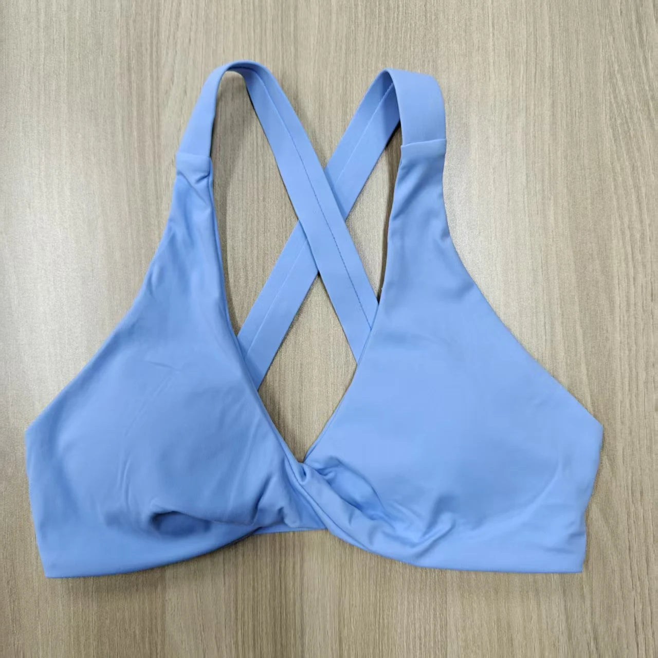 Women's Wide Strap Halter Sports Bra