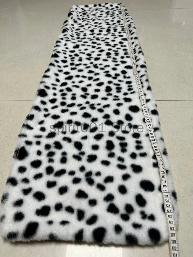 Spotted Printed Wrap Scarf for Layering over Outfits