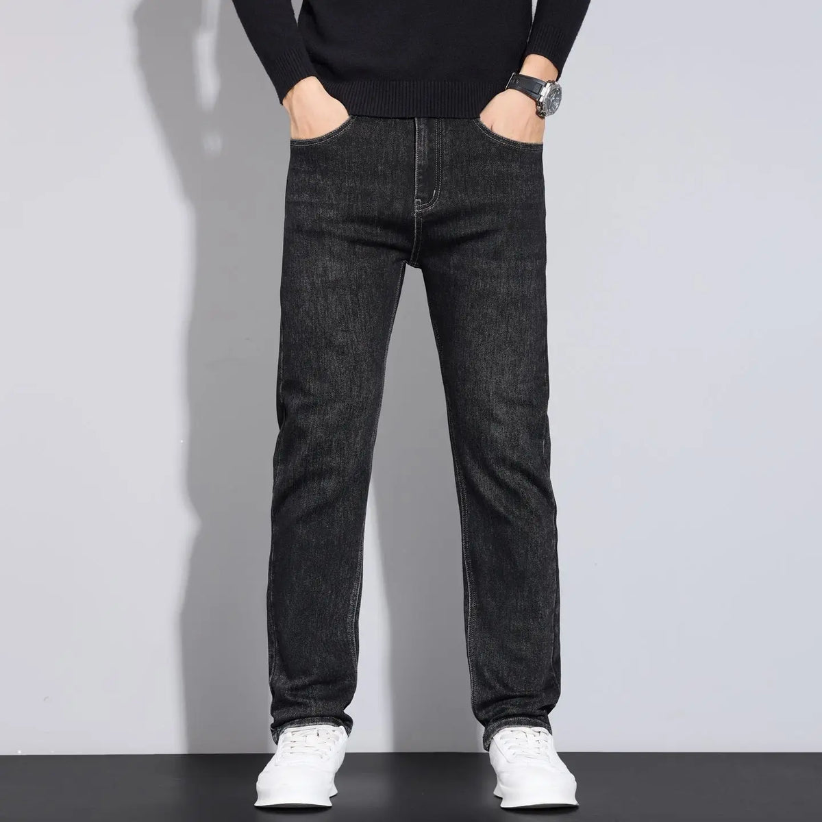 Men's Slim Fit Denim Jeans for Casual Everyday Wear