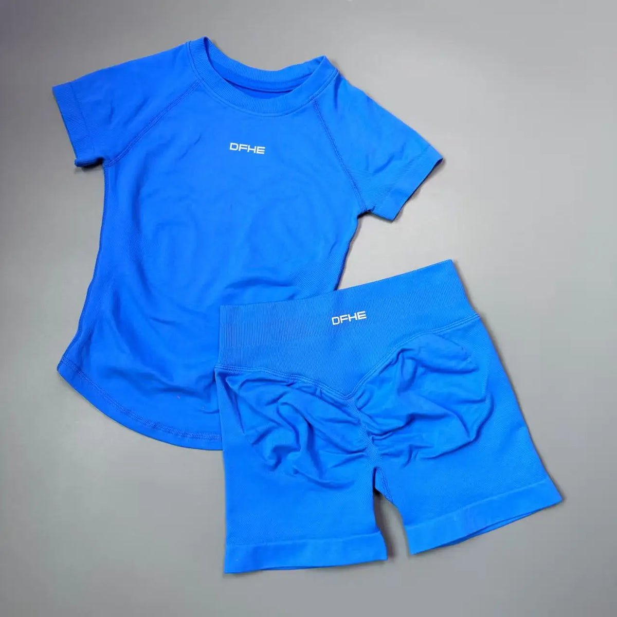 Women's Tee And Shorts Yoga Set For Workout Outfits