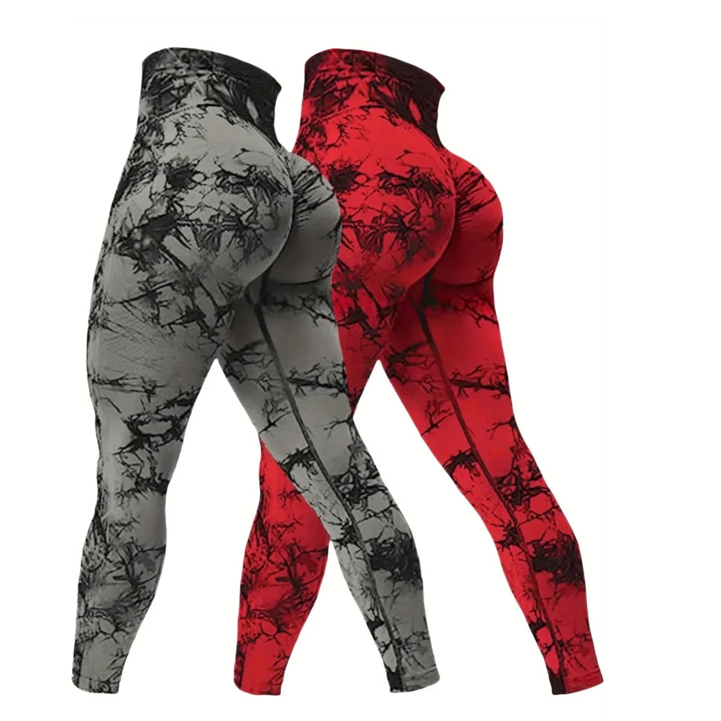 Women's Textured Full Length Leggings For Workout Outfits
