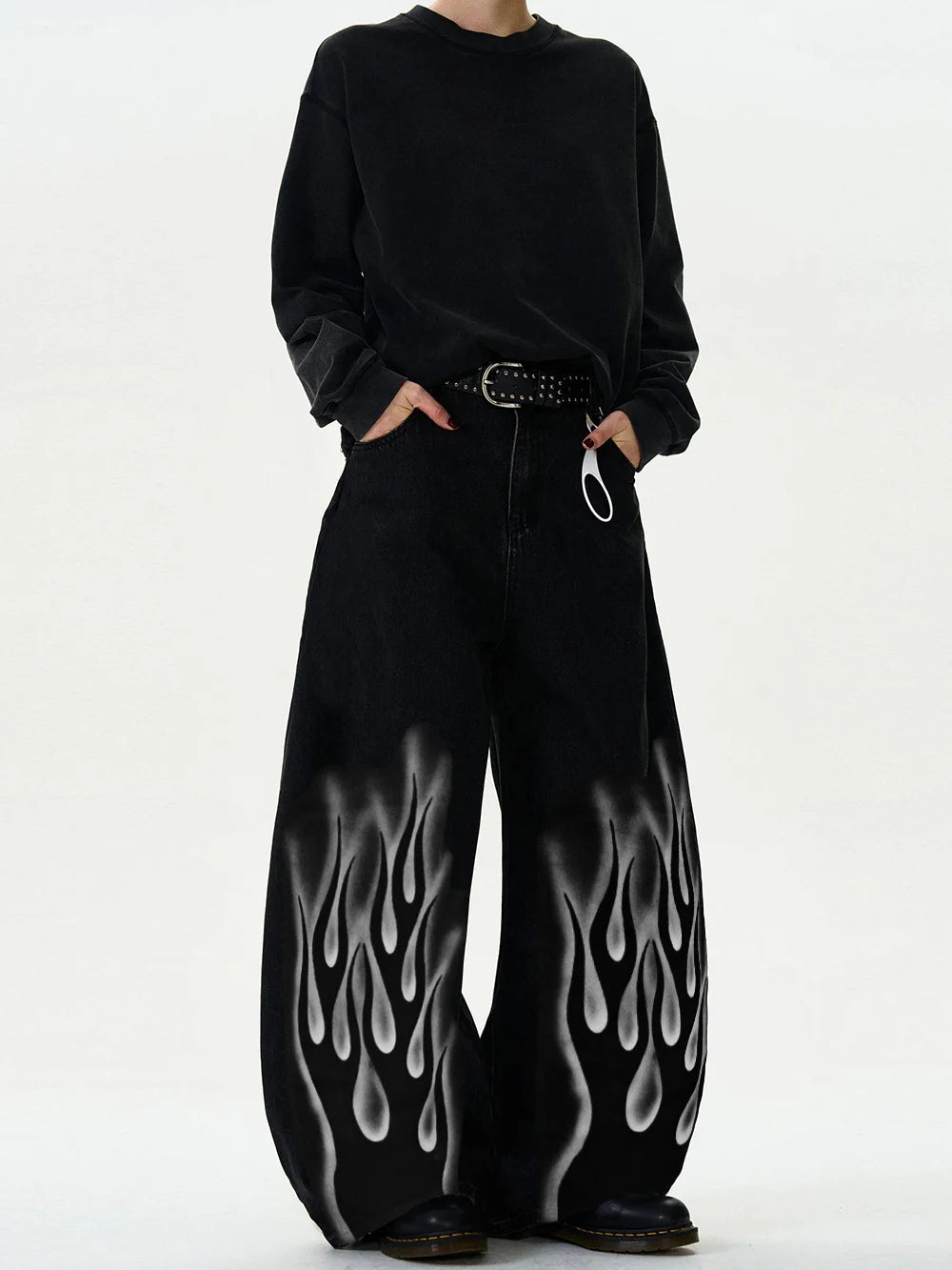 Men's Wide Leg Denim Jeans for Casual Everyday Wear
