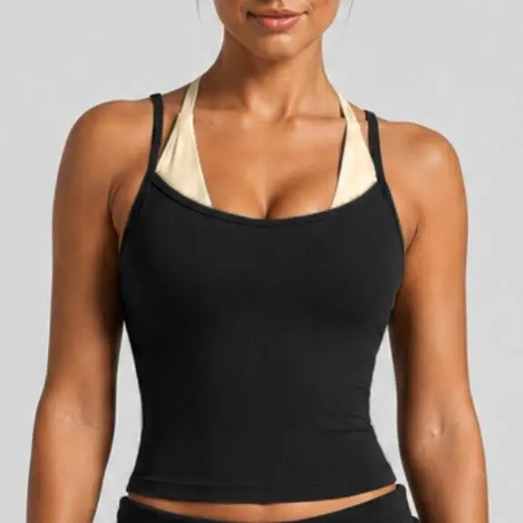 Women's Nylon Blend Flared Workout Pants with Coordinating Top Style Options
