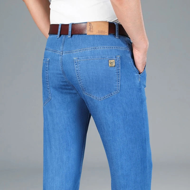 Men's Slim Fit Denim Jeans for Casual Everyday Wear