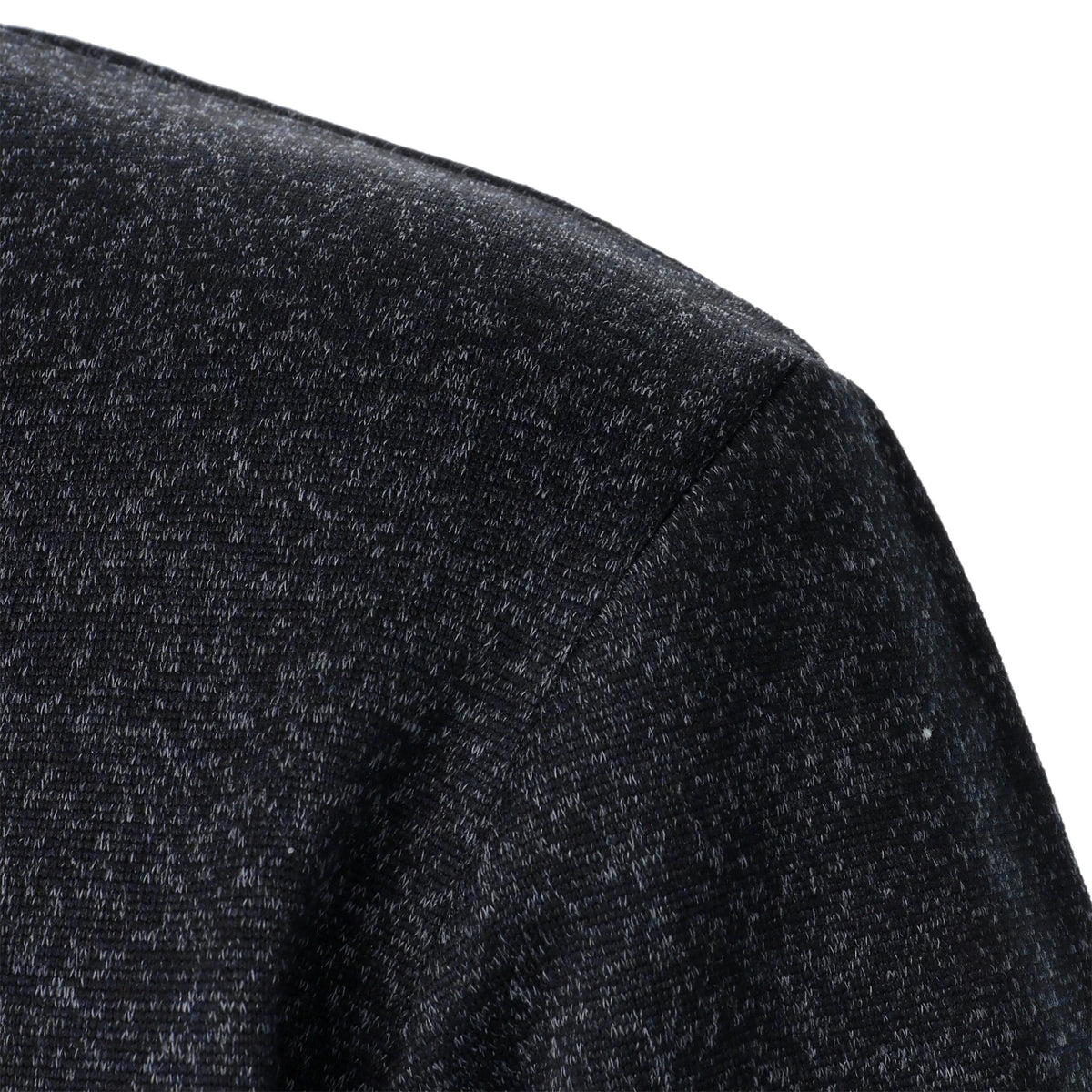 Men's Elbow Patch Quarter Zip Knit Sweater
