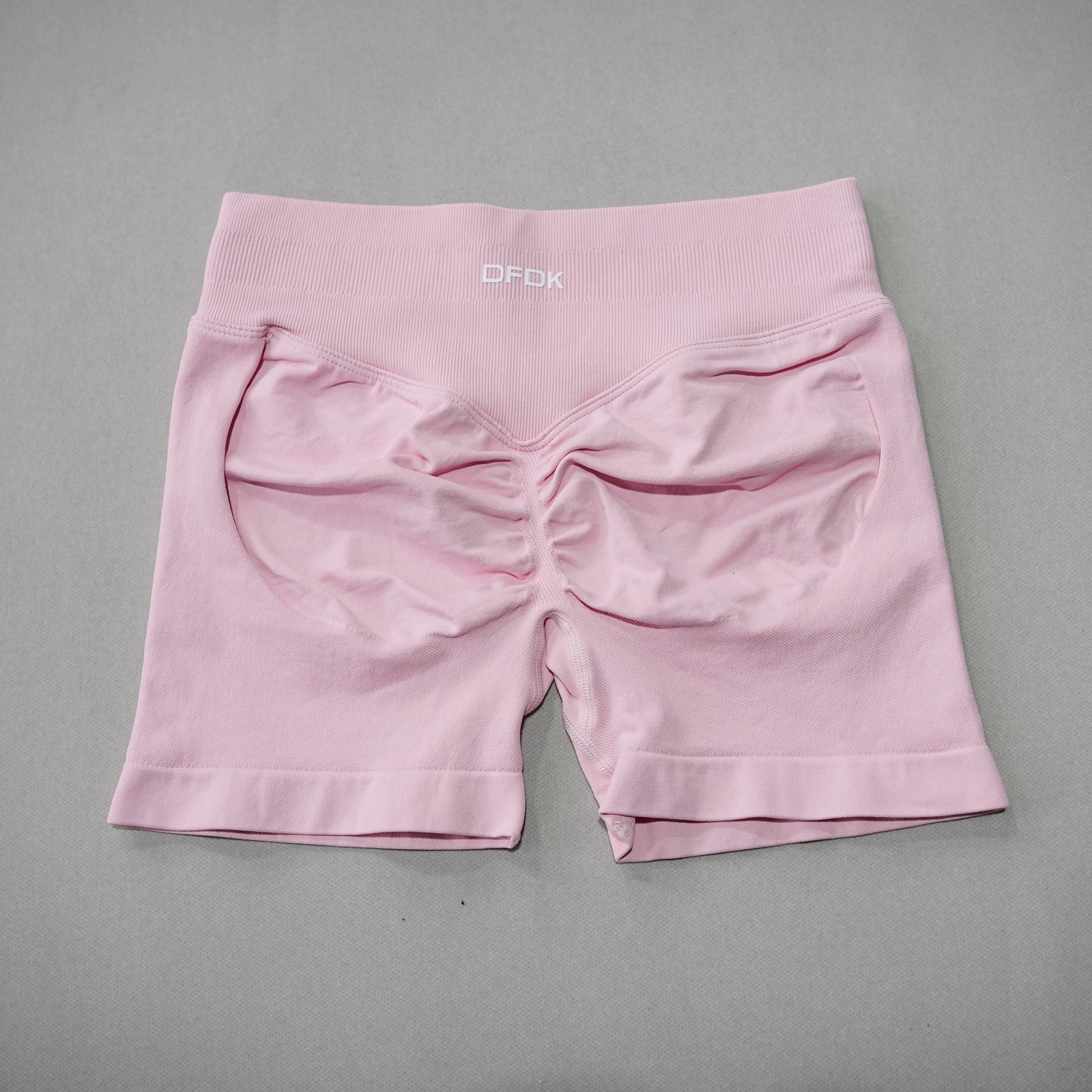 Women's Scrunch Detail High Waist Yoga Shorts