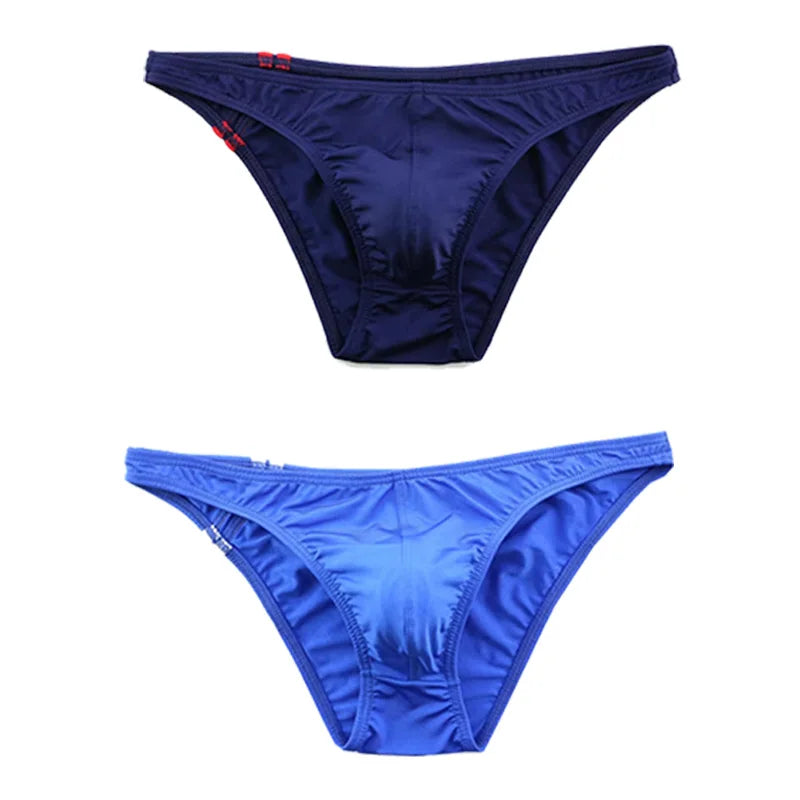 Men's Swimsuit Bottoms in Swim Briefs with a Pouch Front