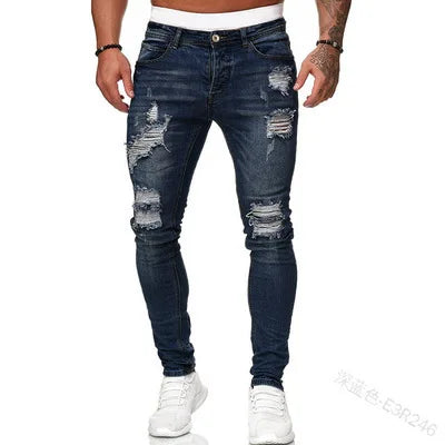 Men's Straight Leg Denim Jeans for Casual Everyday Wear