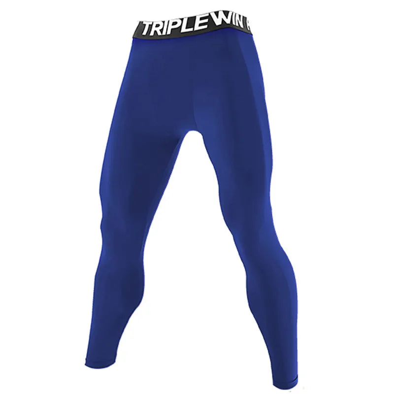 Men's Fitted Training Leggings for Gym and Running