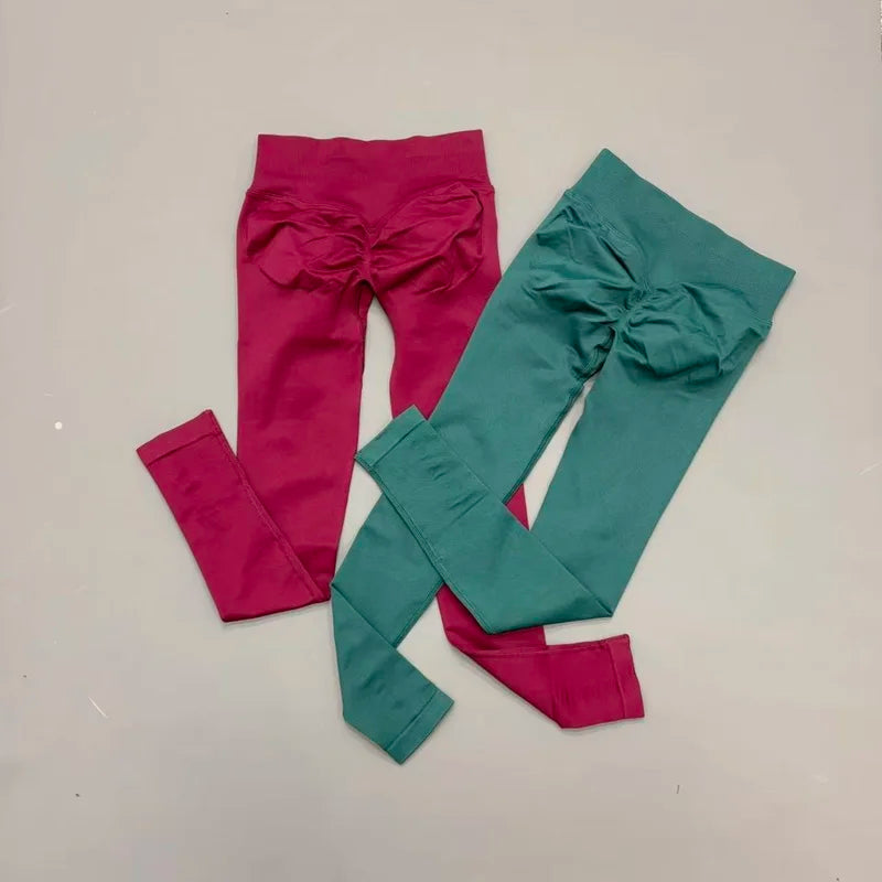 Women's Scrunch Full Length Leggings For Workout Outfits