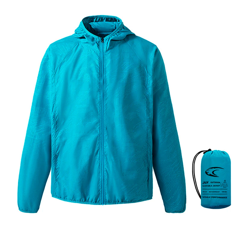 Packable Hooded Outdoor Jacket