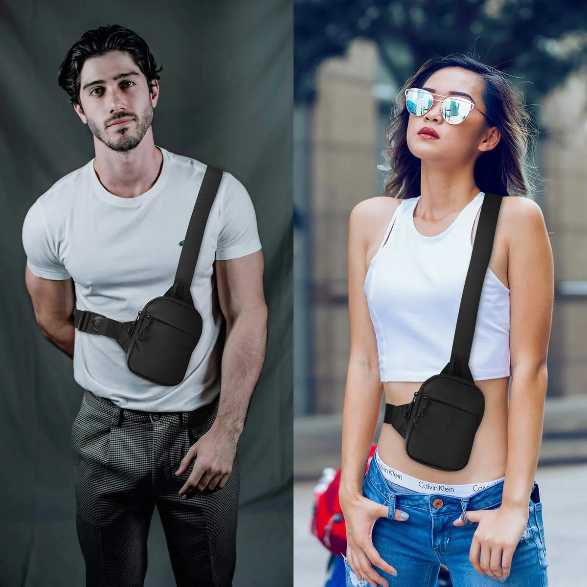 Compact Crossbody Phone Bag with Adjustable Shoulder Strap