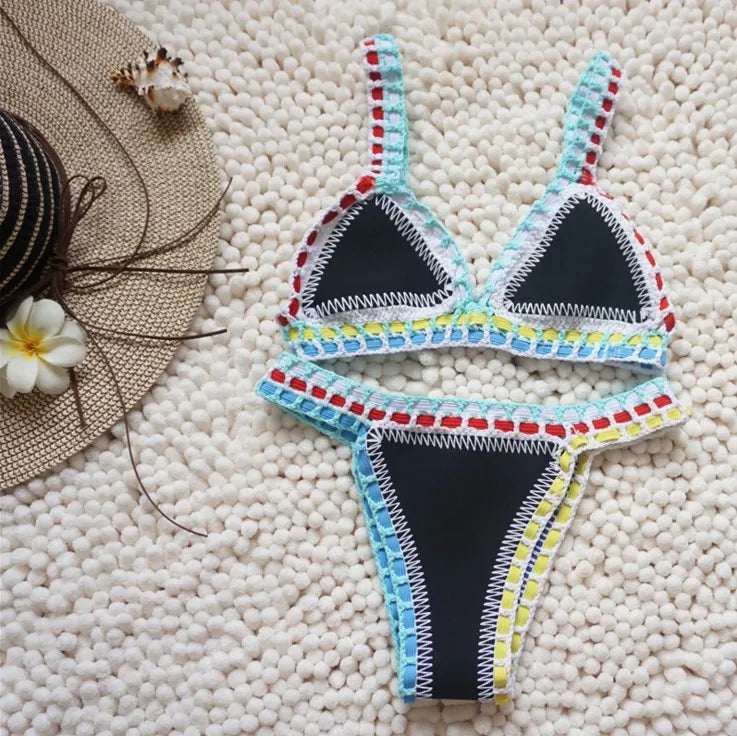 Crochet Triangle Bikini