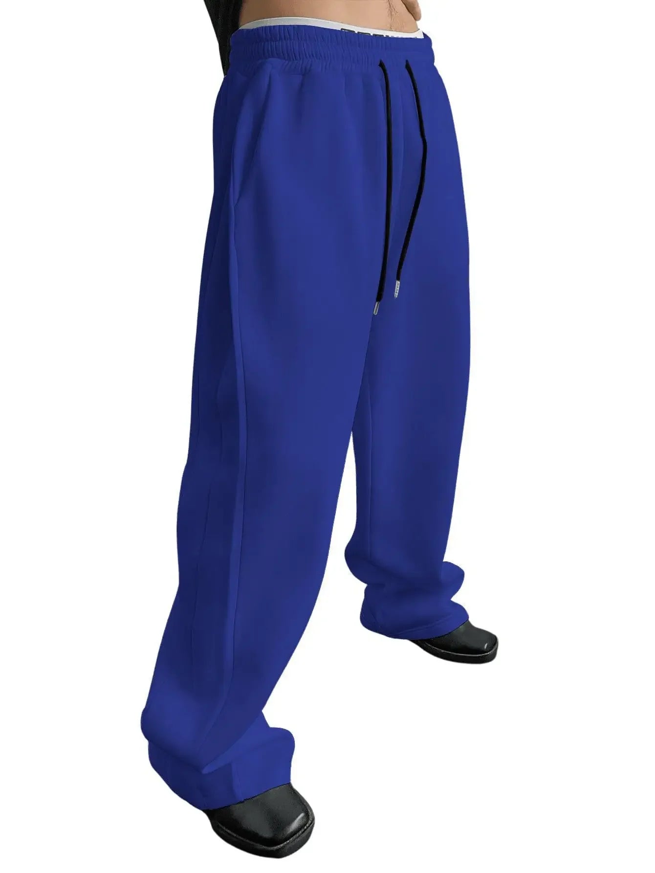 Full Length Loose Fit Casual Drawstring Running Jogger Pants