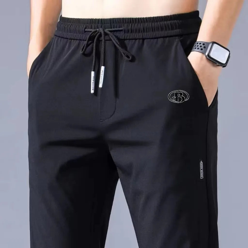 Men's Drawstring Waist Casual Pants For Everyday Wear
