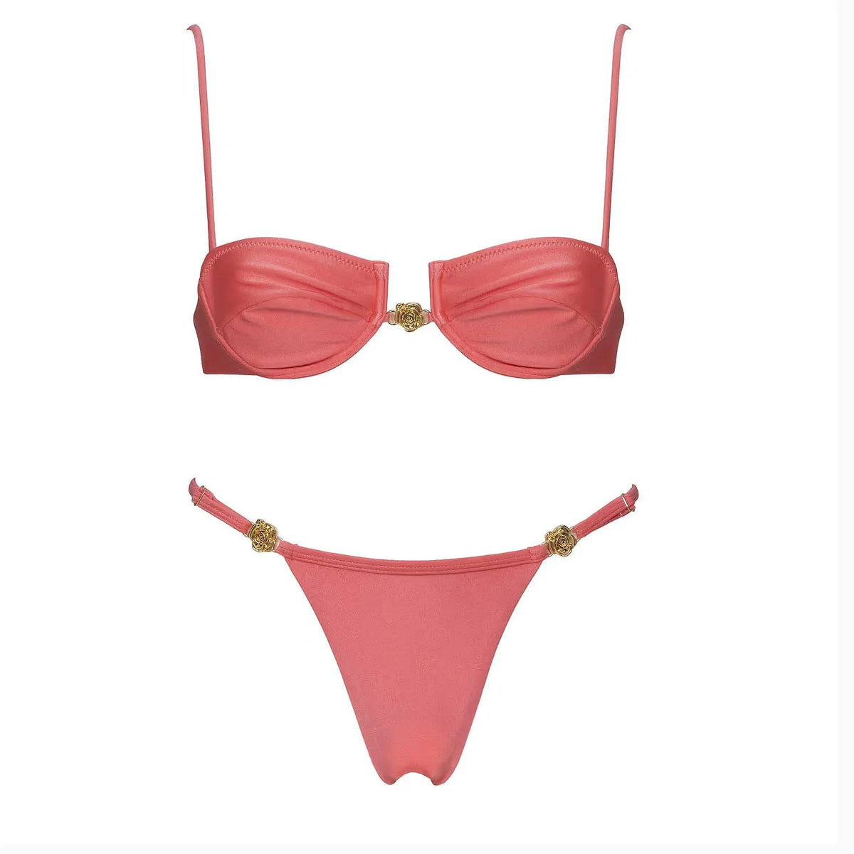 Printed Bikini with Matching Cover-Up