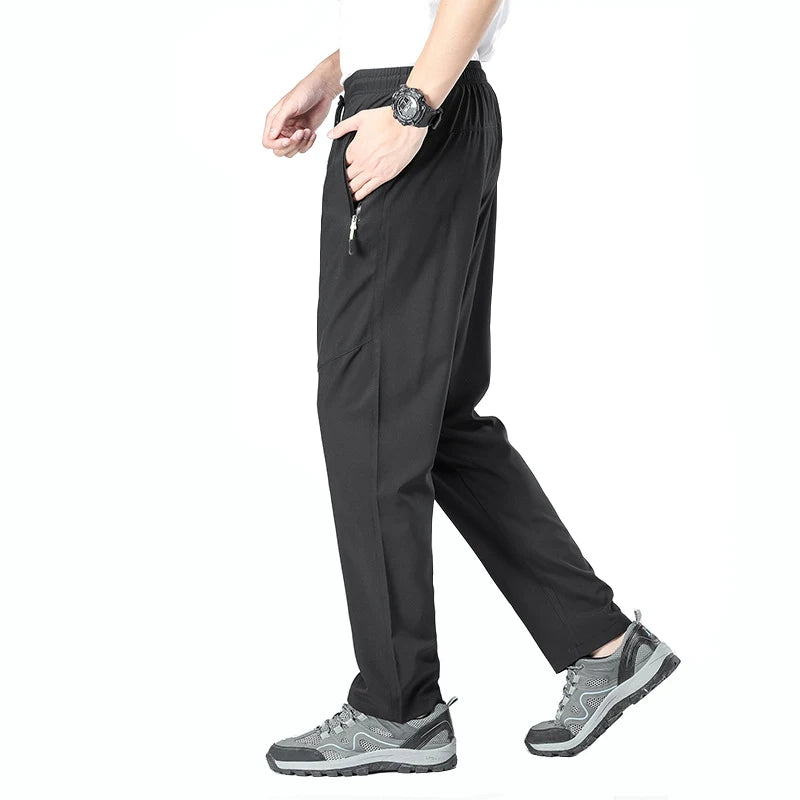 Unisex Drawstring Quick Dry Hiking Pants for Outdoor Wear