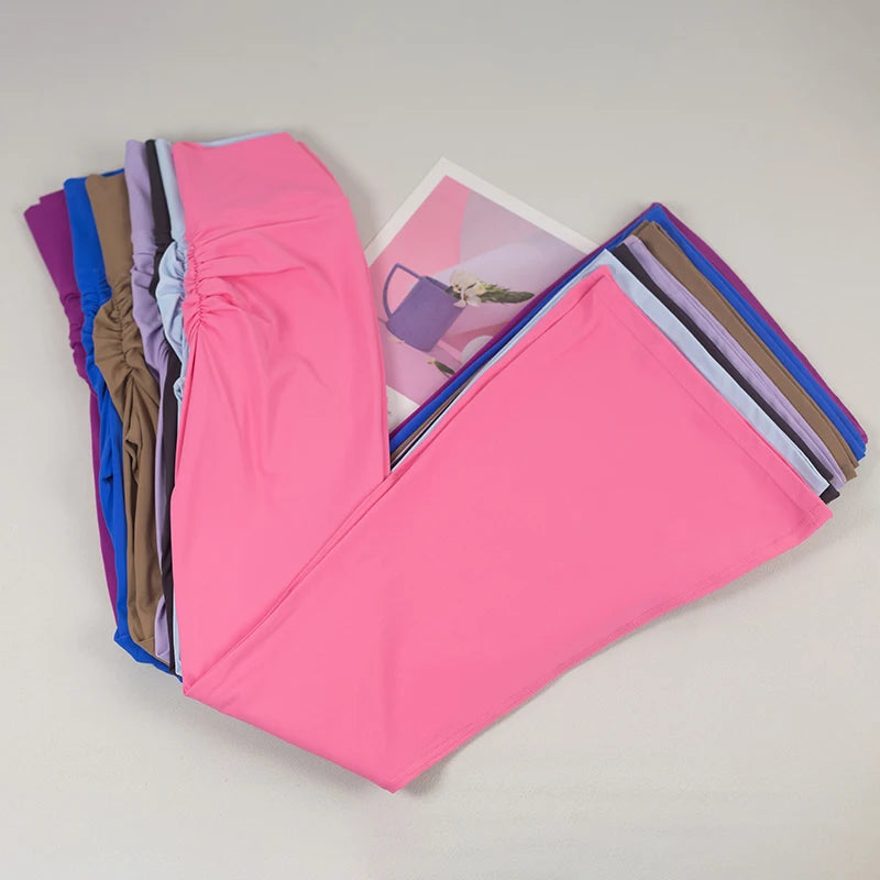 Women's High Waist Flared Leggings For Workout Outfits