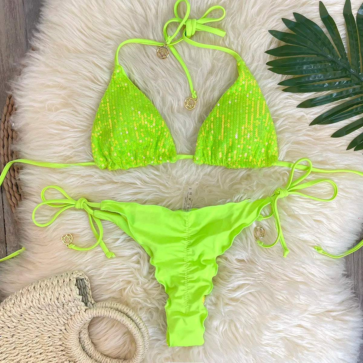 Sequin Detail Bikini