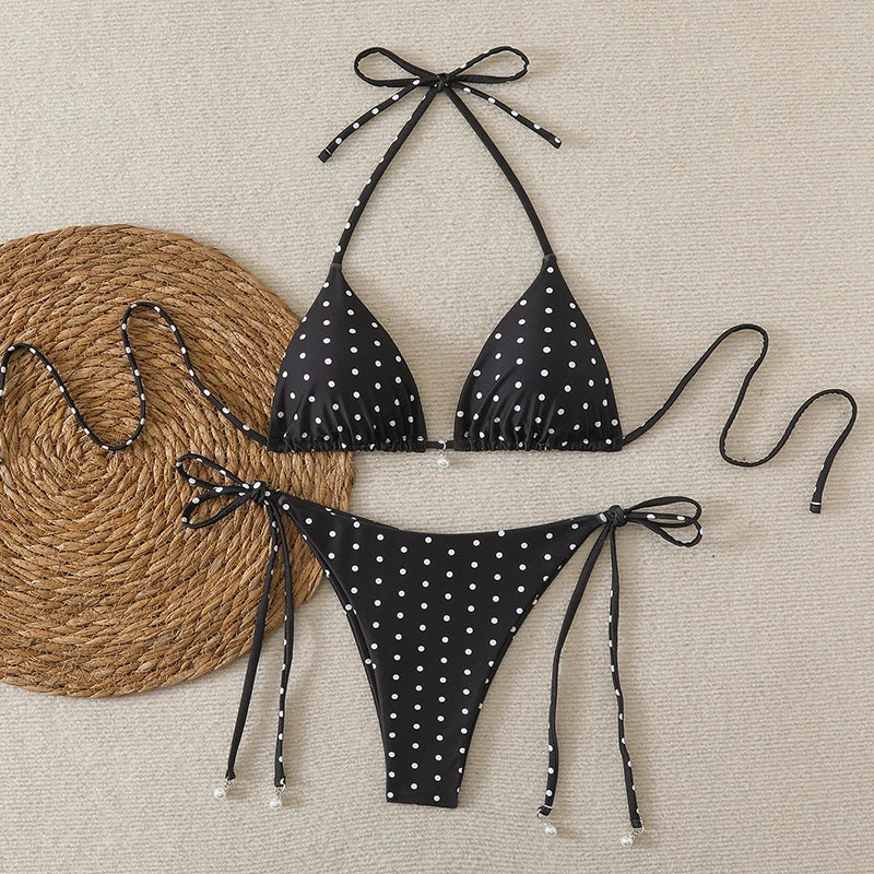 Dot Print Bikini