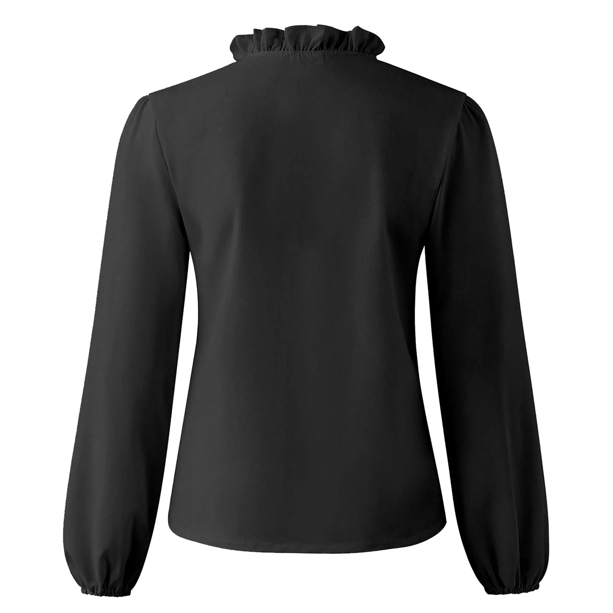 Women's Ruffled Long Sleeve Shirt