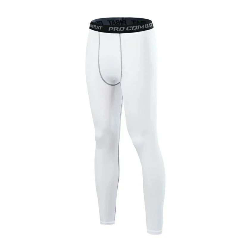 Men's Fitted Training Leggings for Gym and Running