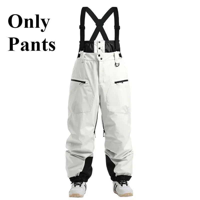 Full Length Suspender Ski and Snowboard Winter Bib Pants