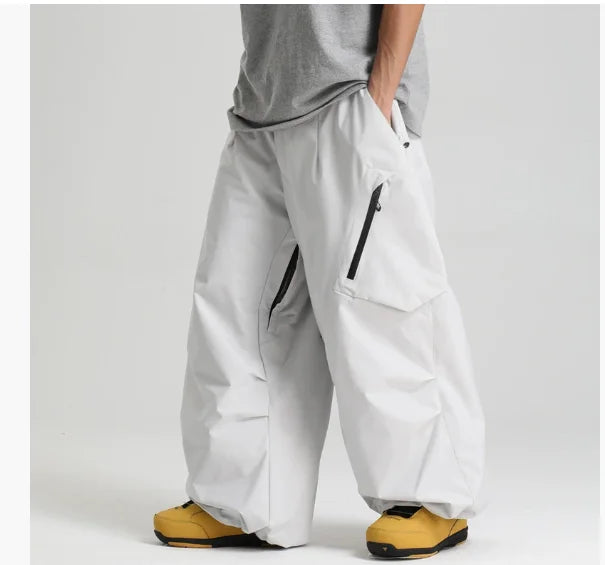 Full Length Loose Fit Ski and Snowboard Winter Pants