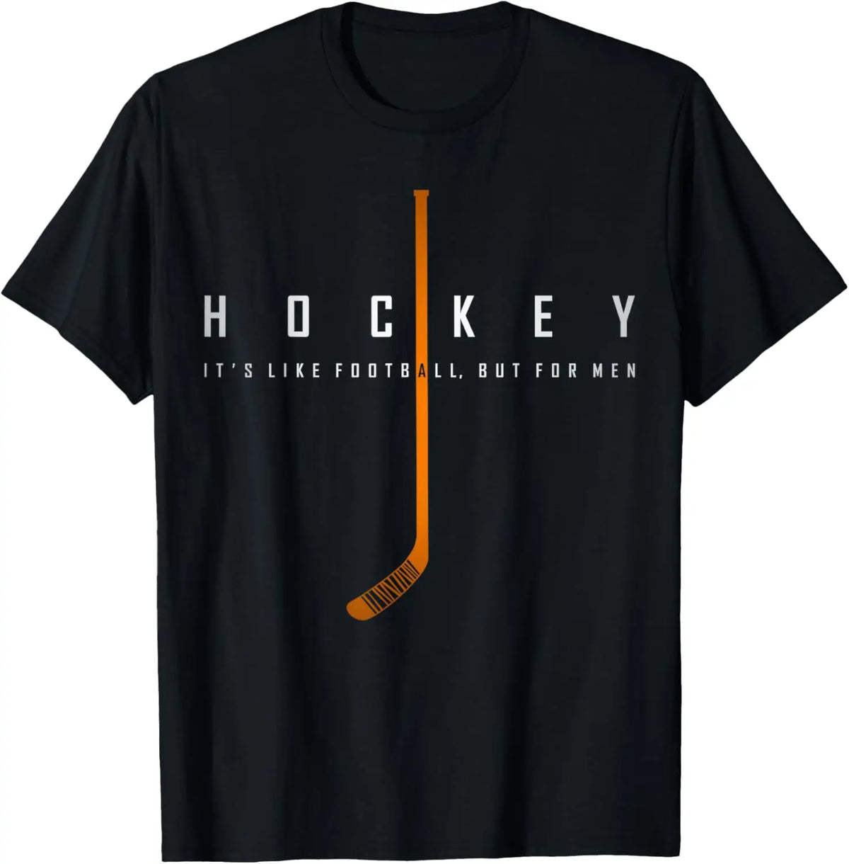 Hockey Letter Graphic Short Sleeve T-shirt For Sports Outfits