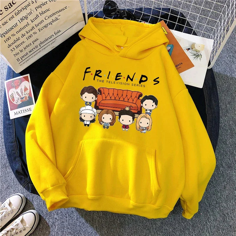 Letter Graphic Long Sleeve Pullover Casual Hoodie for Layering