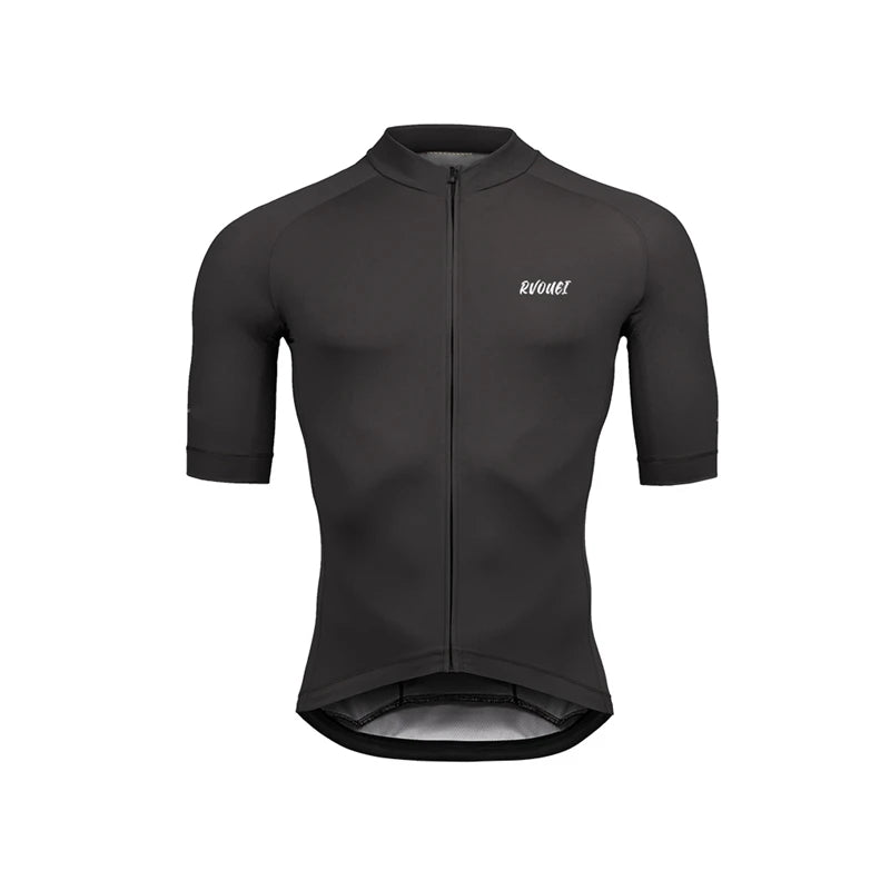 Men's Short Sleeve Cycling Jersey Set with Polyester and Spandex Bottoms