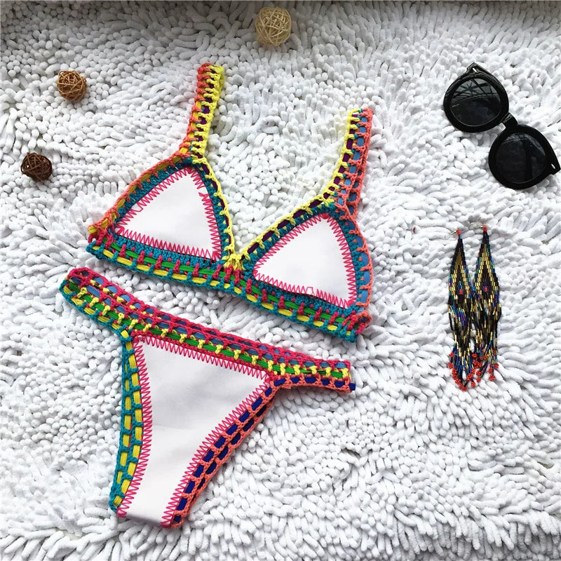 Crochet Triangle Bikini