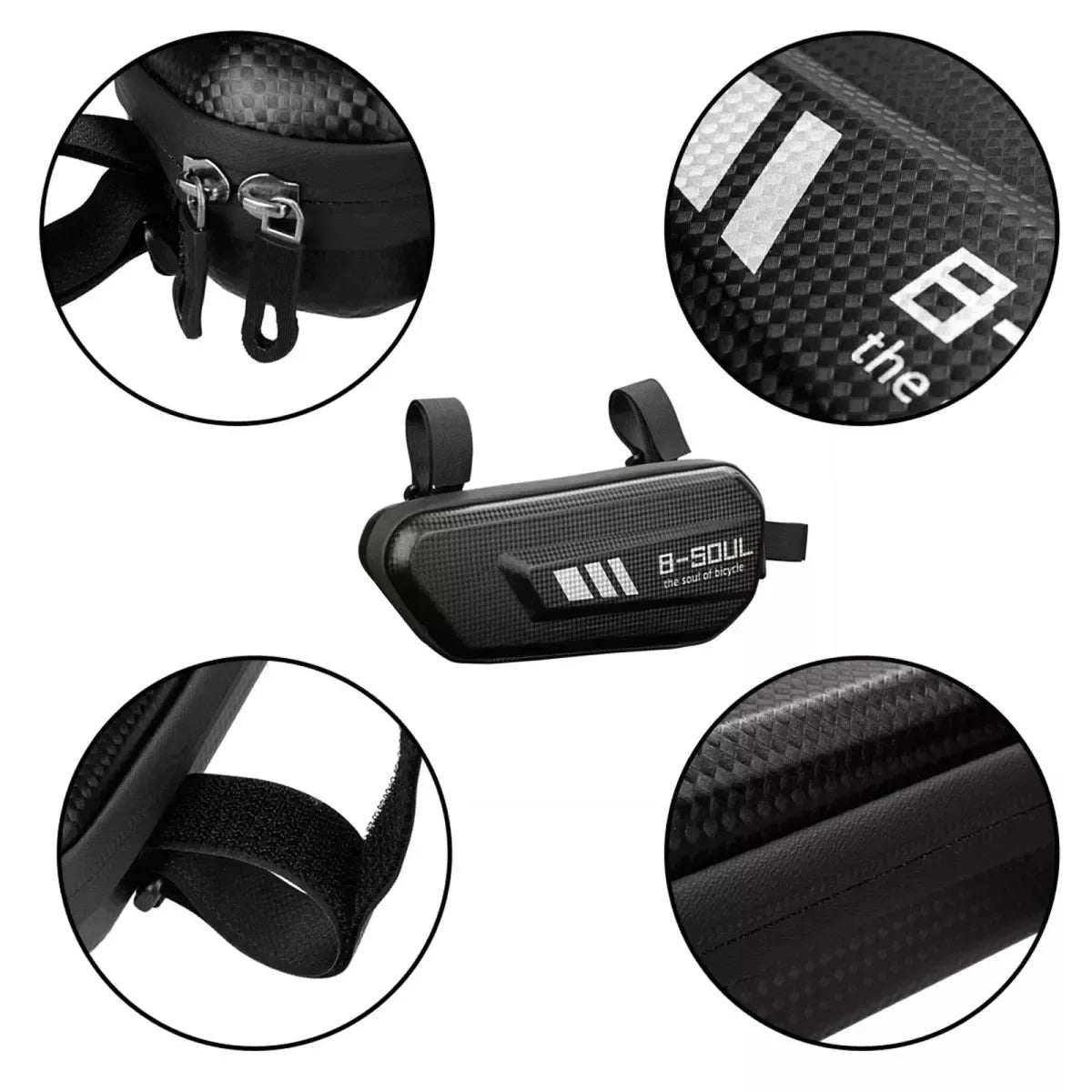 Waterproof Motorcycle Frame Packages MTB Bike Side Bag Motorcycle Saddle Bag Cycling Front Top Tube Bag Cycling Motor Accessorie