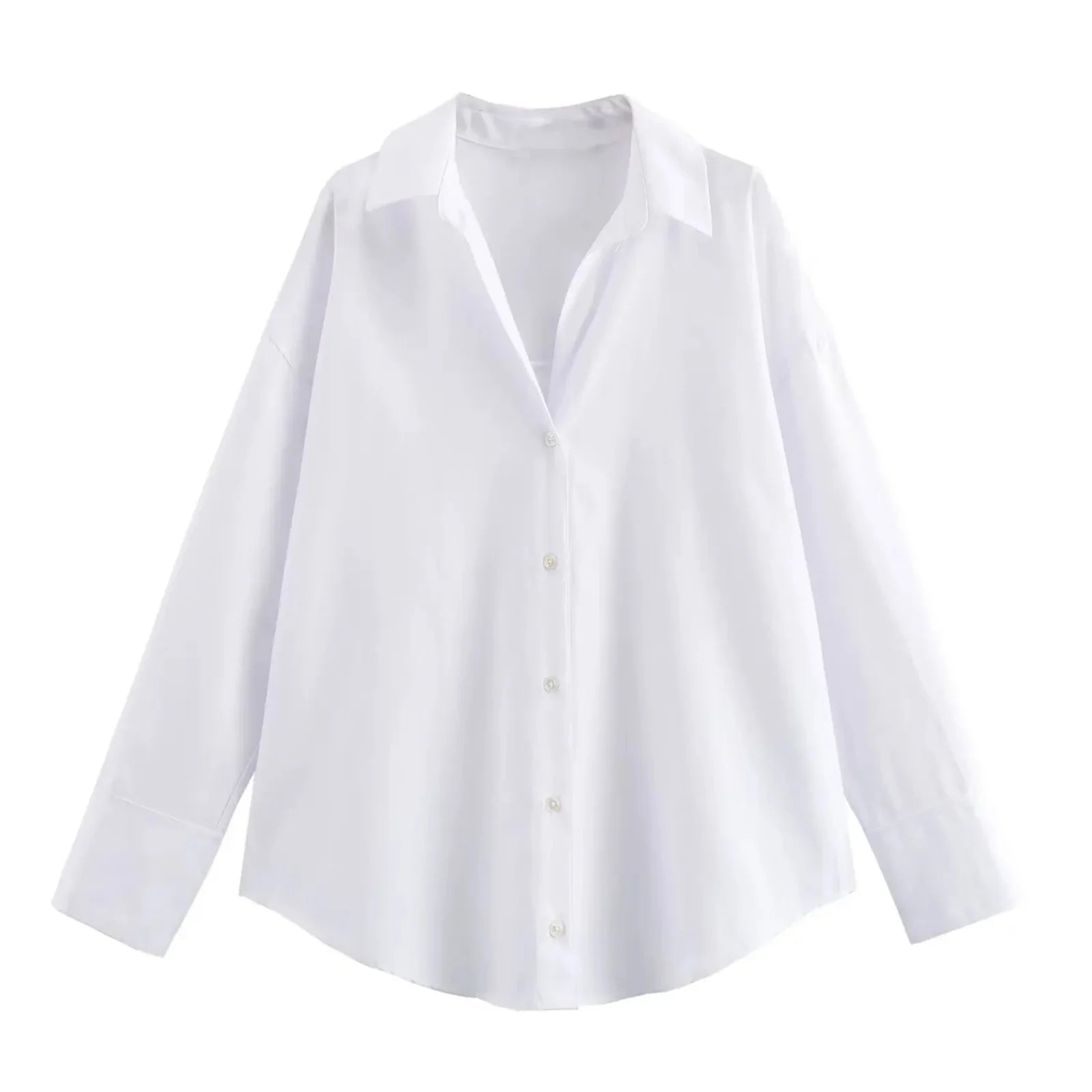Women's Collared Long Sleeve Shirt