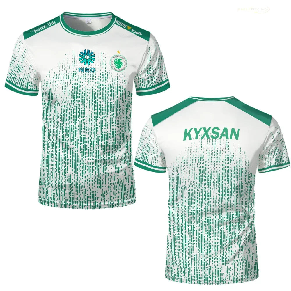 Esports Graphic Short Sleeve Crew Neck Sports T Shirt