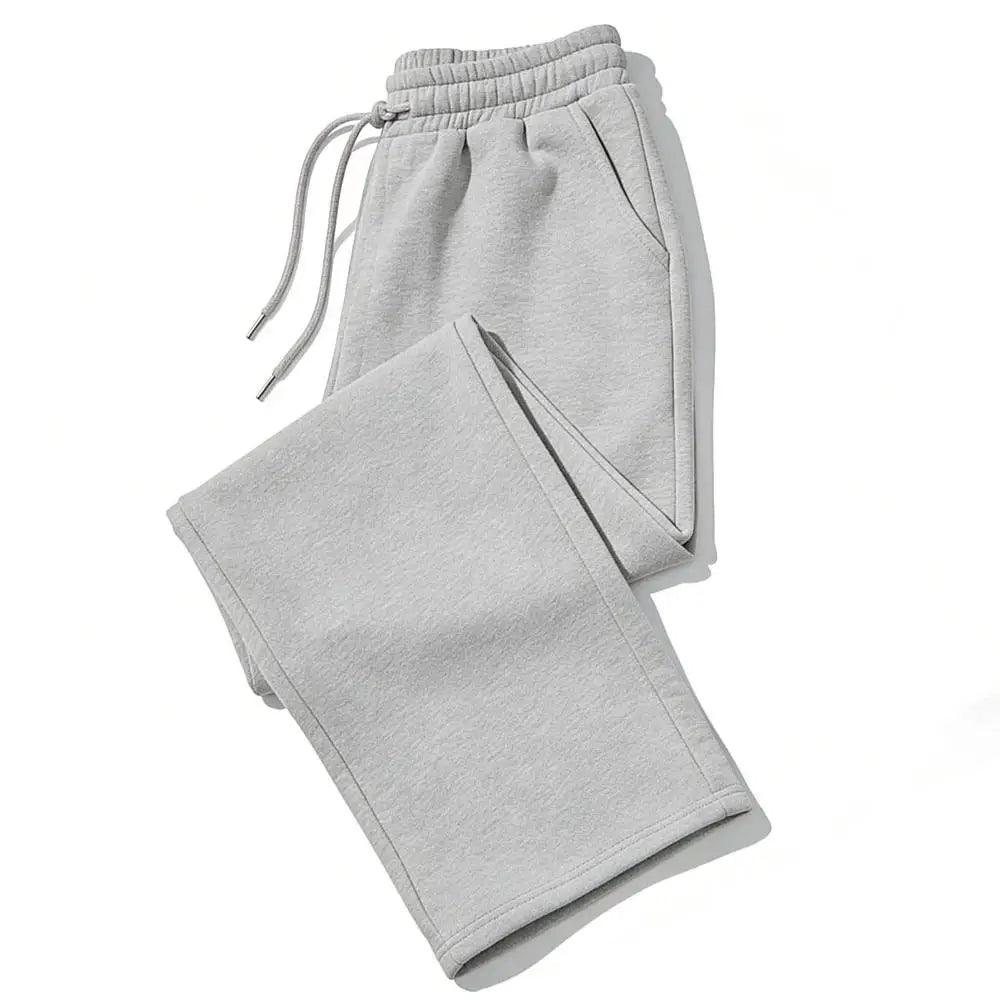 Men's Elastic Waist Loose Fit Casual Pants For Everyday Wear