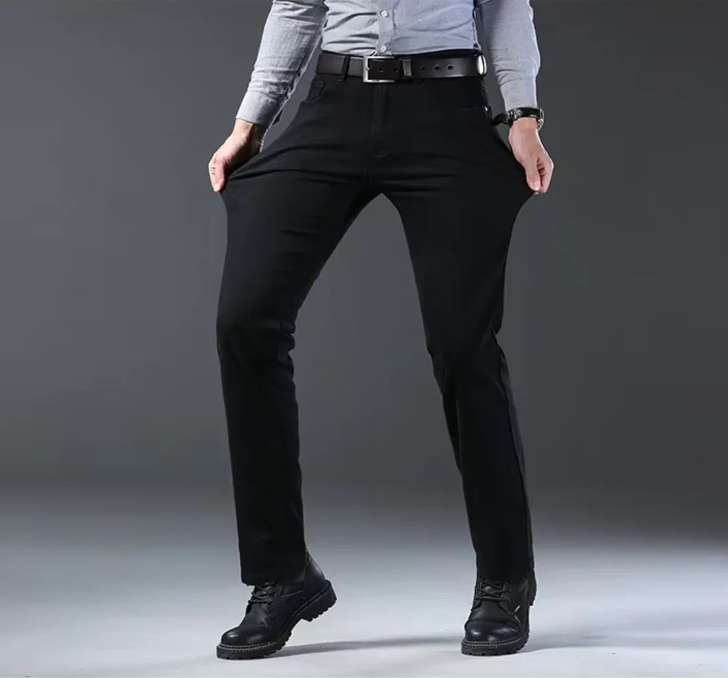 Men's Straight Leg Denim Jeans for Casual Everyday Wear