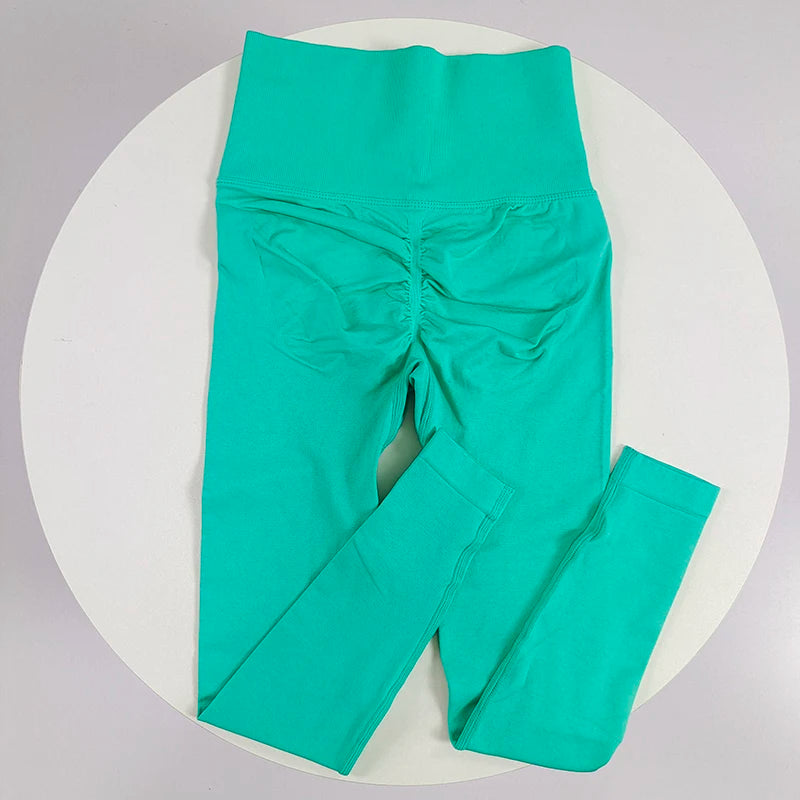 Women's Scrunch Full Length Leggings For Workout Outfits