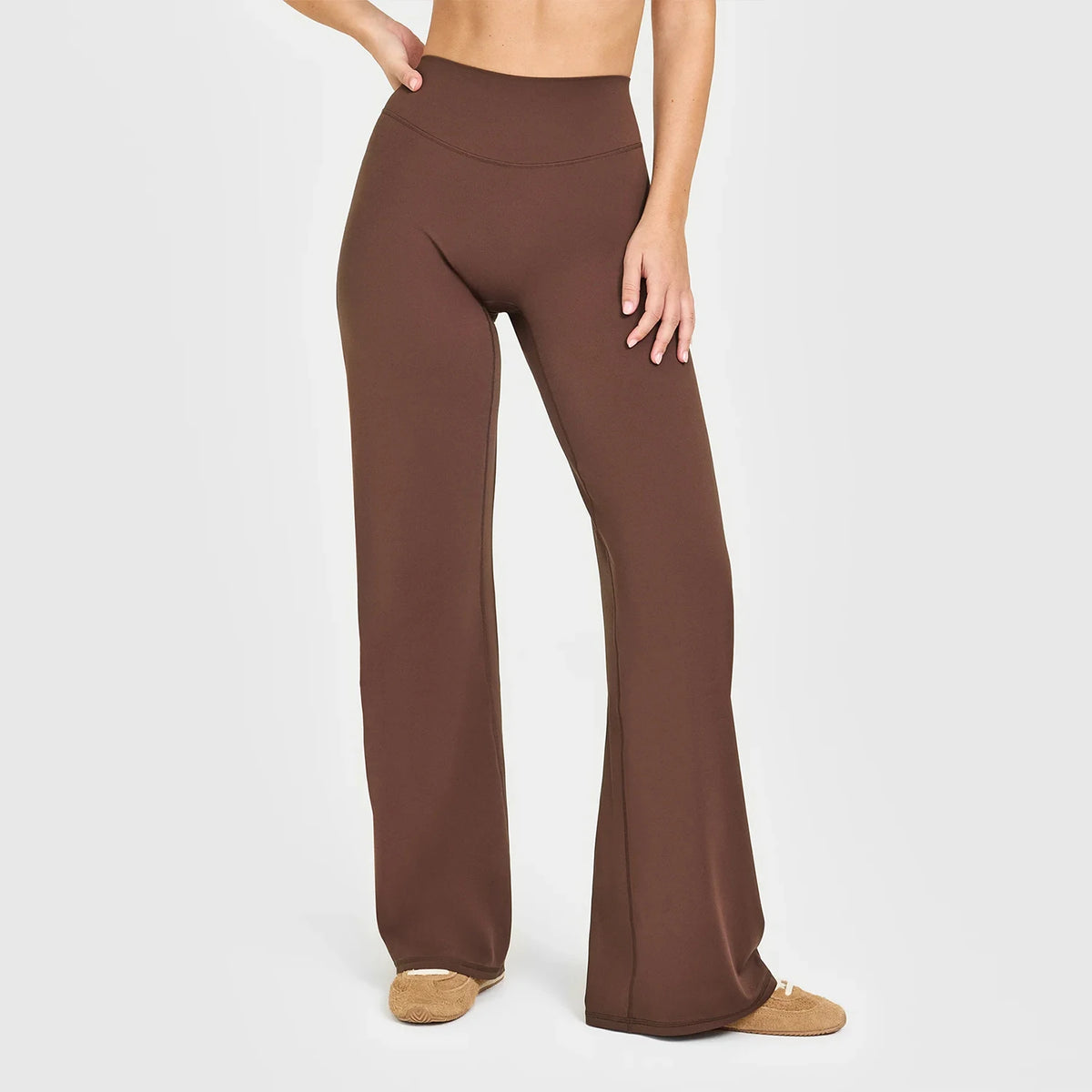 Women's Flared Leggings For Workout Outfits And Layering