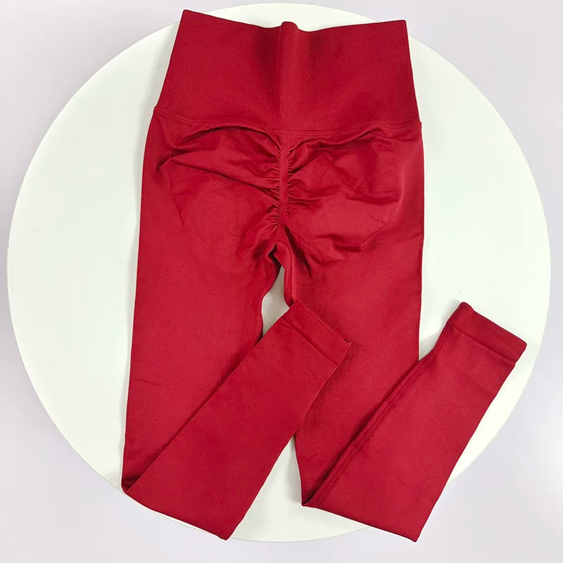 Women's Scrunch Full Length Leggings For Workout Outfits