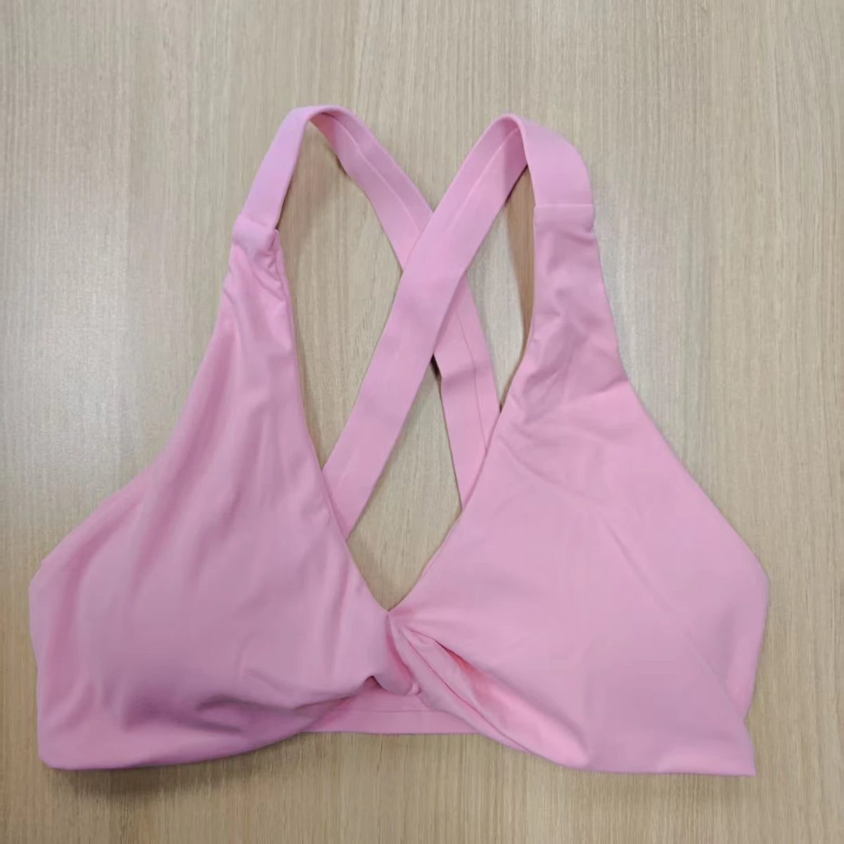 Women's Wide Strap Halter Sports Bra