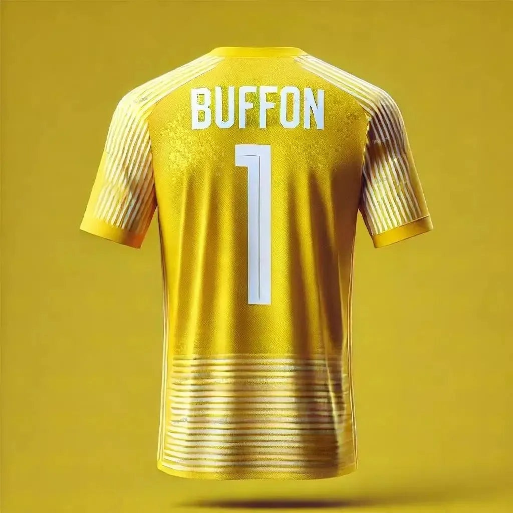 Buffon Football Number Short Sleeve Jersey For Sports Outfits