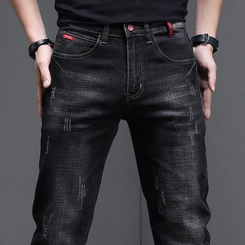 Men's Slim Fit Denim Jeans for Casual Everyday Wear