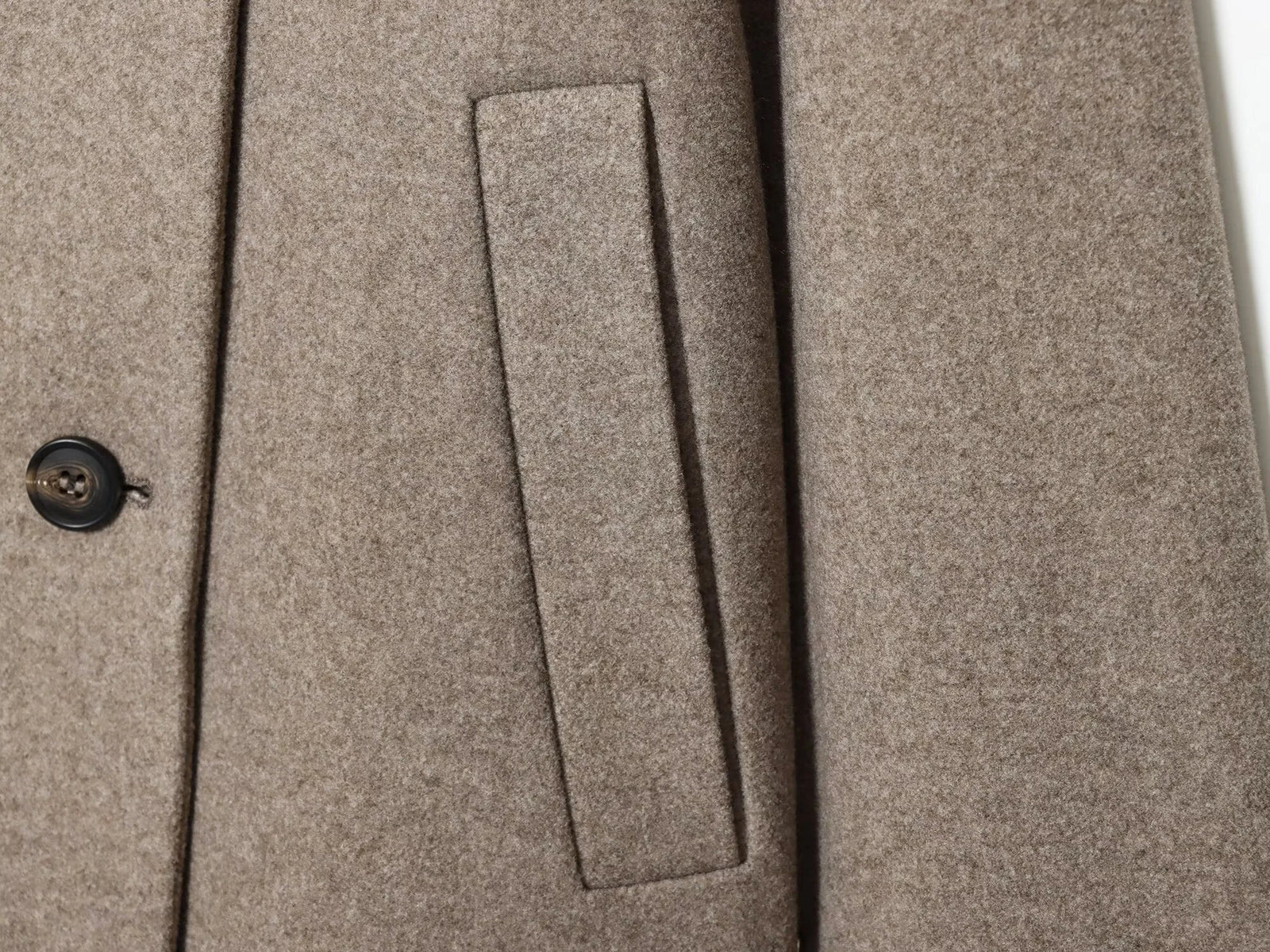 Women's Long-Sleeve Button-Front Coat