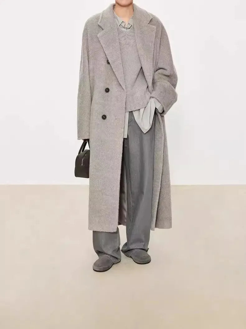 For autumn winter sleeveless vests stylish and loose with V-neck wool vests for layering Women's knitted sweaters and waistcoats