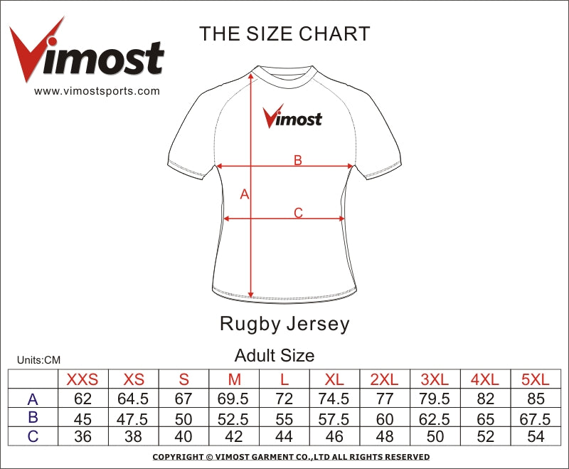 Custom Australia Club Style Rugby Shirt