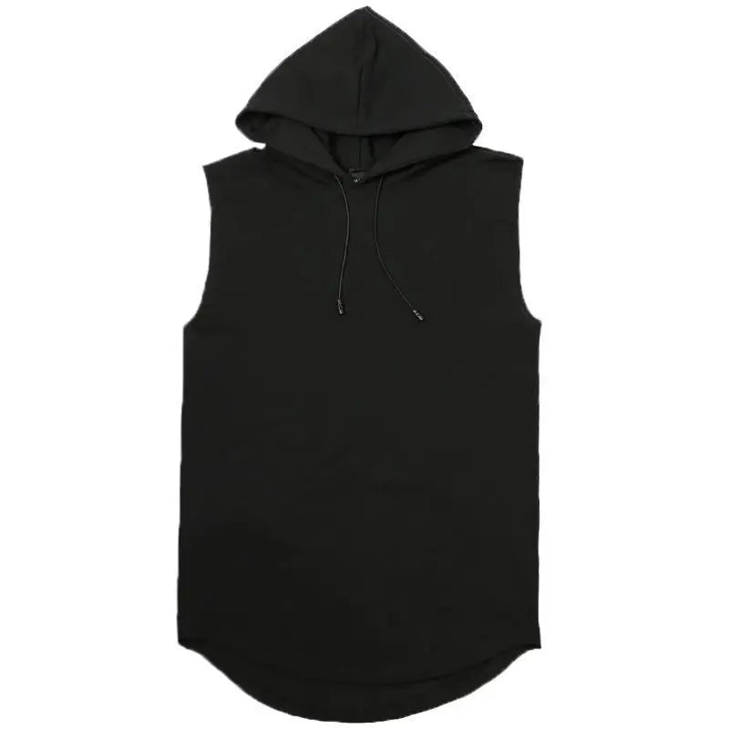 Hooded Sleeveless Tank Top