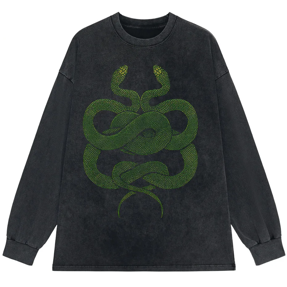 Gothic Dark Cartoon Print T-Shirt Women Harajuku Punk Y2K Streetwear