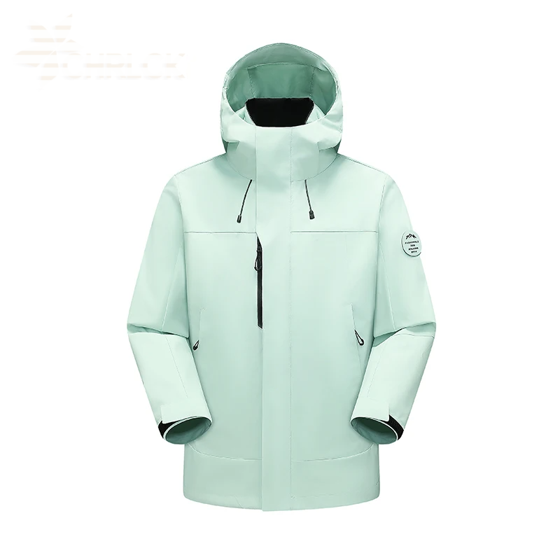 Unisex Waterproof Oil-Resistant Hiking Jacket for Trekking