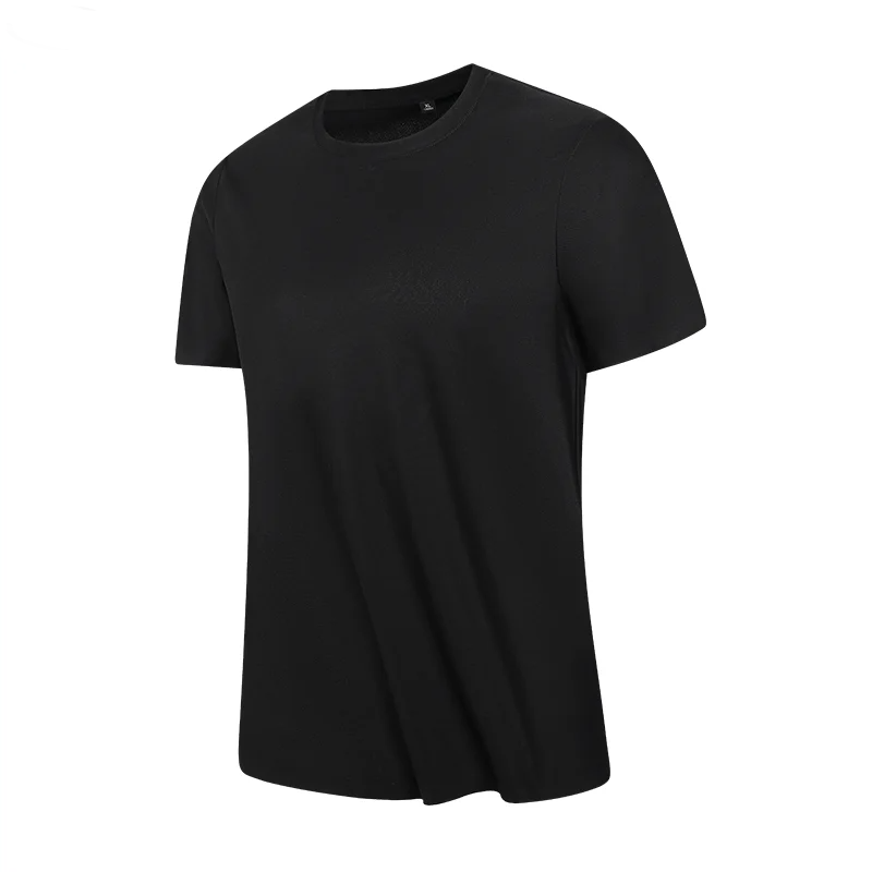 Short Sleeve T-Shirt Lightweight Stretch Gym Sportswear Tees